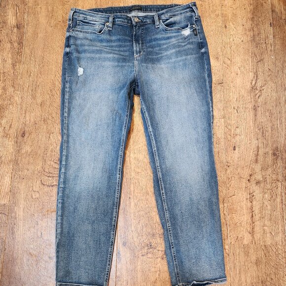 SILVER JEANS - Most Wanted Straight Leg Jeans - Sz 20 - Picture 2 of 9